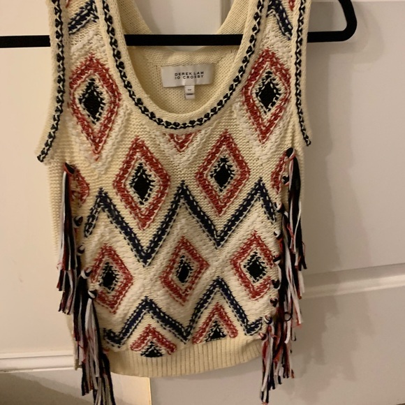 Derek Lam 10 Crosby Knit Top S/P - Picture 1 of 4